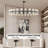 Lorett Modern 48 inch Round Chandelier Light Fixture-564533180