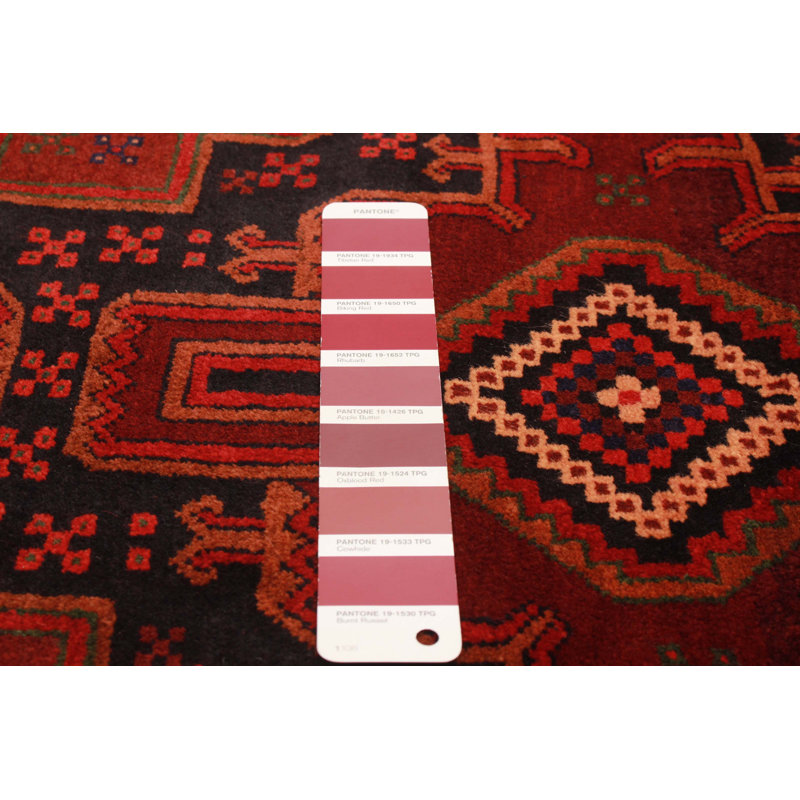 Teimani Burgundy Rug 2'11" x 4'8"