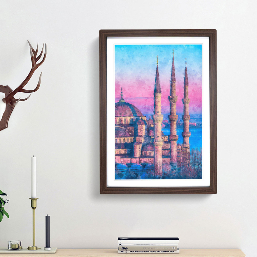 The Hagia Sophia Museum - Single Picture Frame Painting on MDF