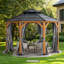 Curtain For Cedar Wood Gazebo 395cm X 395cm