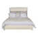 Louise/Lawrence King Upholstered Low Profile Panel Bed