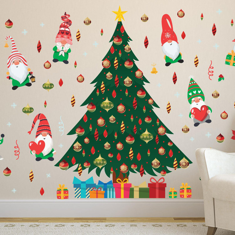 Adhésif décoratif gnomes joyeux