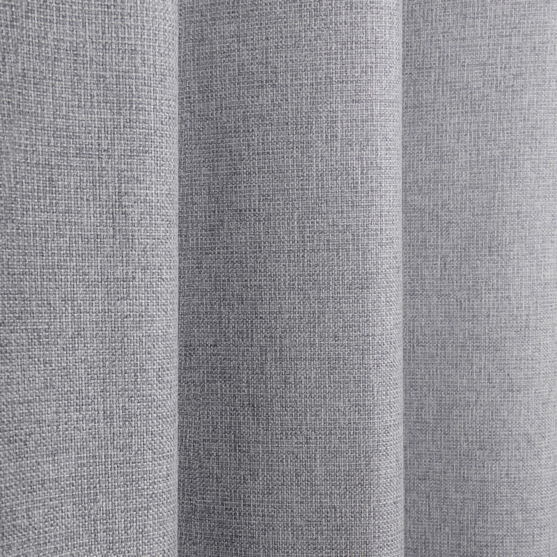 Umbertino Blackout Single Curtain Panel, Gray