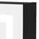 Cristella 11- Drawer Black Dressing Table with Mirror, Modern Makeup Vanity Table 