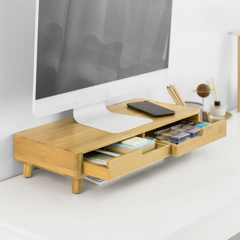 Marcey Wood Monitor Stand