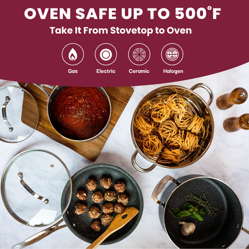Granitestone 20 Pc Nonstick Cookware and Bakeware Set