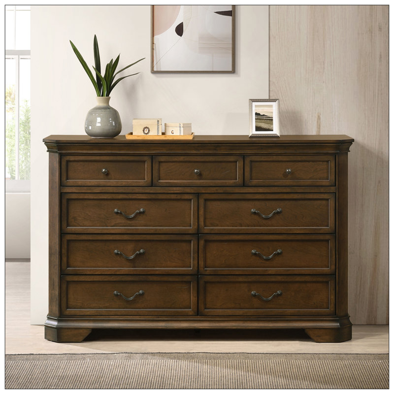 Commode 9 tiroirs Maderne