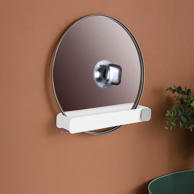 Rangement mural pour chaussures de salle de bain, Blanc