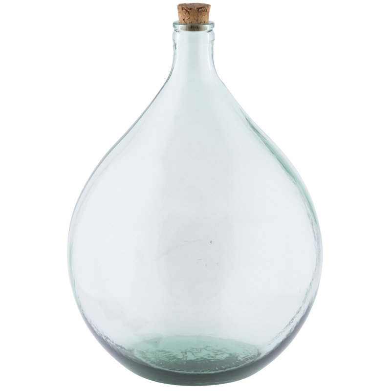 Shelli Handmade Glass Terrarium, 21" H x 15" W x 15" D