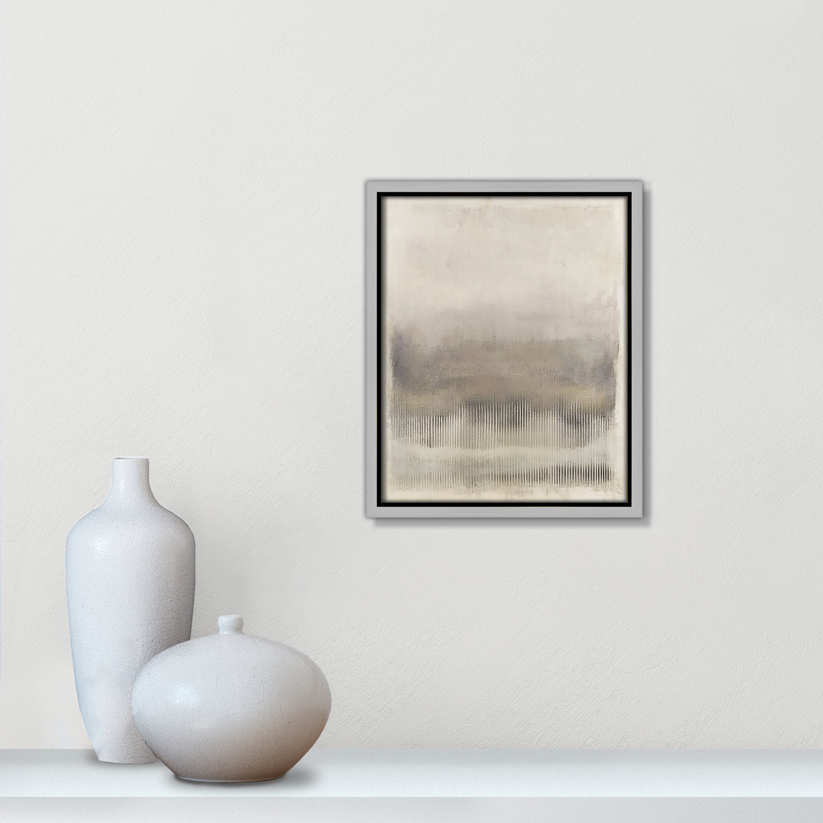 Balanced Silence II Print by Irena Orlov, 11.5" H x 9.5" W, Silver Floater