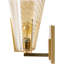 1 - Light Gold Armed Sconce