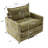 360°Chenille Upholstered Single Swivel Chair-114237959