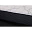 Matelas simple avec technologie de refroidissement et mousse confortable, support central merveilleux, comprimé, profondeur de 75 pouces, largeur de 39 po, hauteur de 11 po, 59 lb, blanc bleu, rembourrage en acier, mousse principale, compatible-76590057
