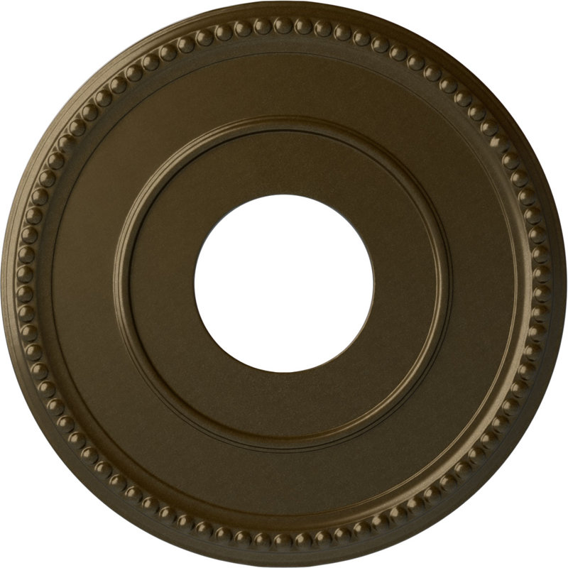 Médaillon de plafond en spirale Endurathane, Laiton