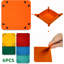 Ensemble de tapis de jeu en feutre avec housse de rangement, 6 plateaux de tri et support de casse-tête ajustable, plateau de jeu portatif antidérapant pour 1000 pièces, tapis de rangement à roulettes