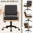 Camelo Solid Wood Swivel Task Office Chair-2146543651