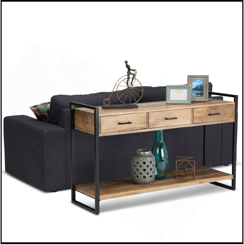 Riverside - Console Sofa Table - Natural