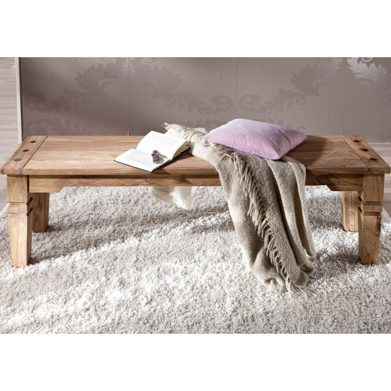 Leeds Solid Wood Bench, 45 cm H x 140 cm W x 40 cm D