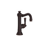 Jacobean Single Hole Bathroom Faucet with Drain Assembly
