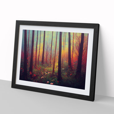 Irresistible Summer Forest - Single Picture Frame Print
