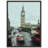 London Rain Print - City Weather Mood Wall Art - London Street Rainy Scene Canvas Poster - Atmospheric Urban Landscape Artwork - Travel UK Decor - Moody City Wall Hanging - Modern Home Decoration Art Print-1083971756-1083971754