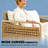 Rattan Patio Sofa With Cushions-788700649