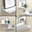 2 White Modern Floating Shelf. Engineered Wood Construction, 20 Lbs Bearing Capacity. Decorate Your Room Easily. Simple Installation Manual Included. Show Belongings Shelf For Wall Mounting  2