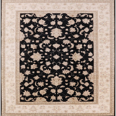 Tapis oriental ivoire / noir Chen