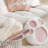 Round Cat Pow Shaped Throw Pillow