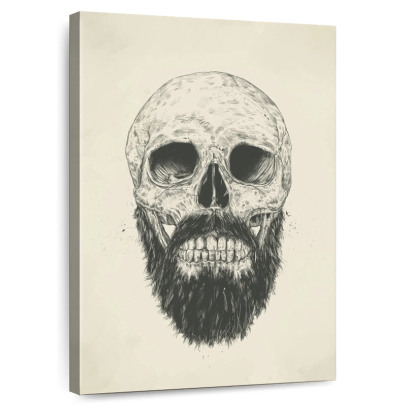 Kerner The Beard Is Not Dead, 36" H x 24" W