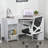 Corner Metal Base Computer Desk