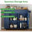 Kitchen Island Cart On Wheels With Storage, Kitchen Island With Spice Rack & Towel Rack, Rolling Kitchen Island With Open Shelves, Portable Island With Drawer-1793996619