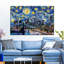 «Abstract NYC», reproduction sur toile-1846108830