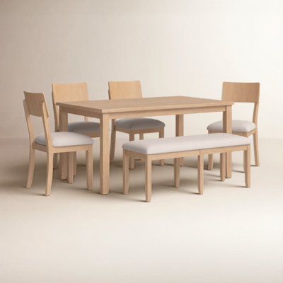 Entwistle Acacia Dining Table Set
