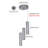 3 - Light Dimmable LED Cylinder Chandelier