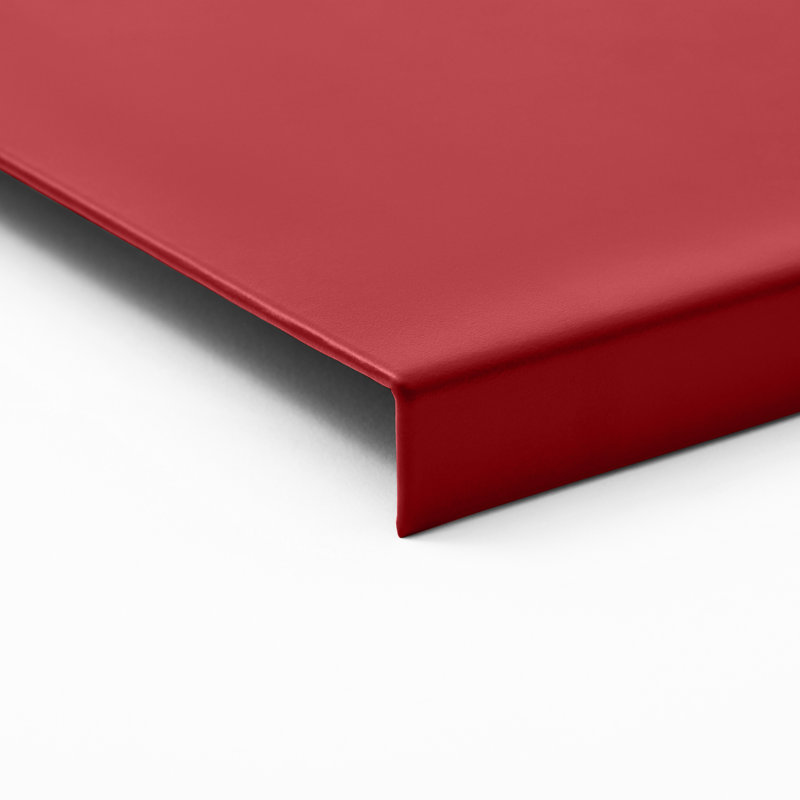Storyvale Leather Desk Pad, Ferrari Red