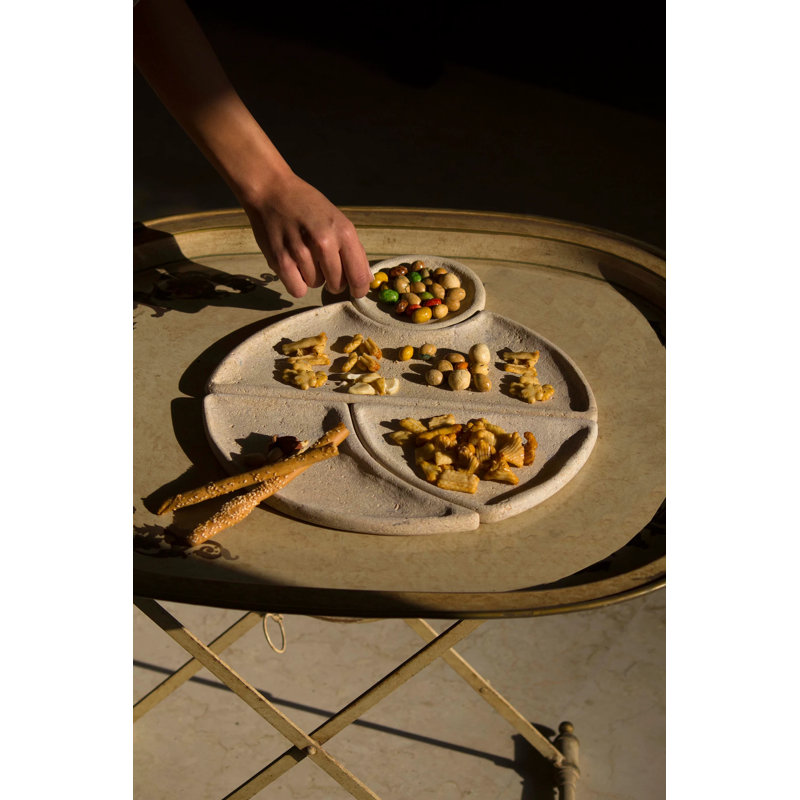 Limestone Platter, Camel