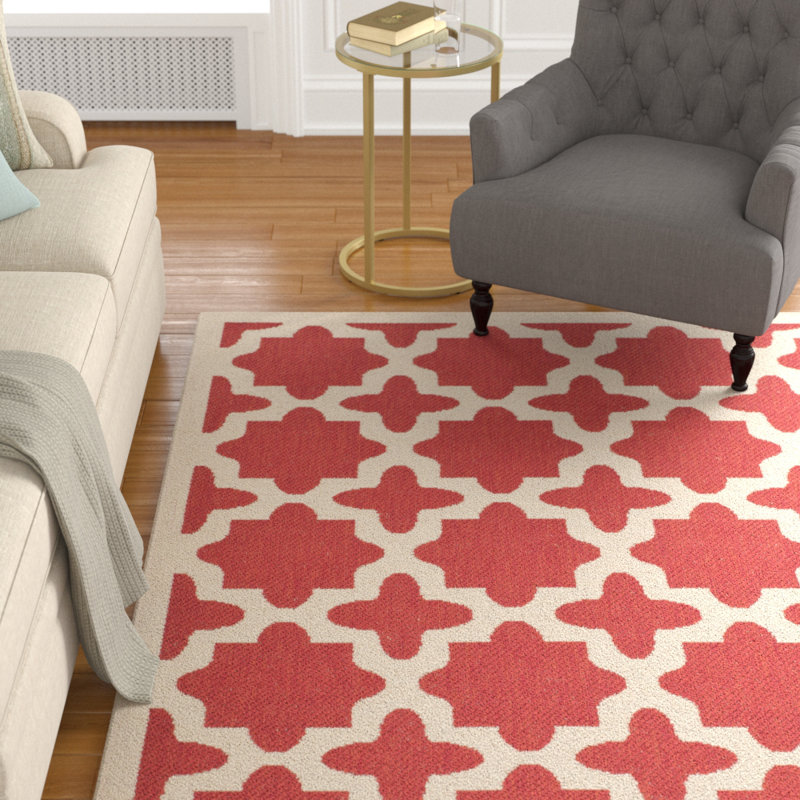 Herefordshire Performance Geometric Indoor/Outdoor Area Rug, Rectangle 8' x 11'