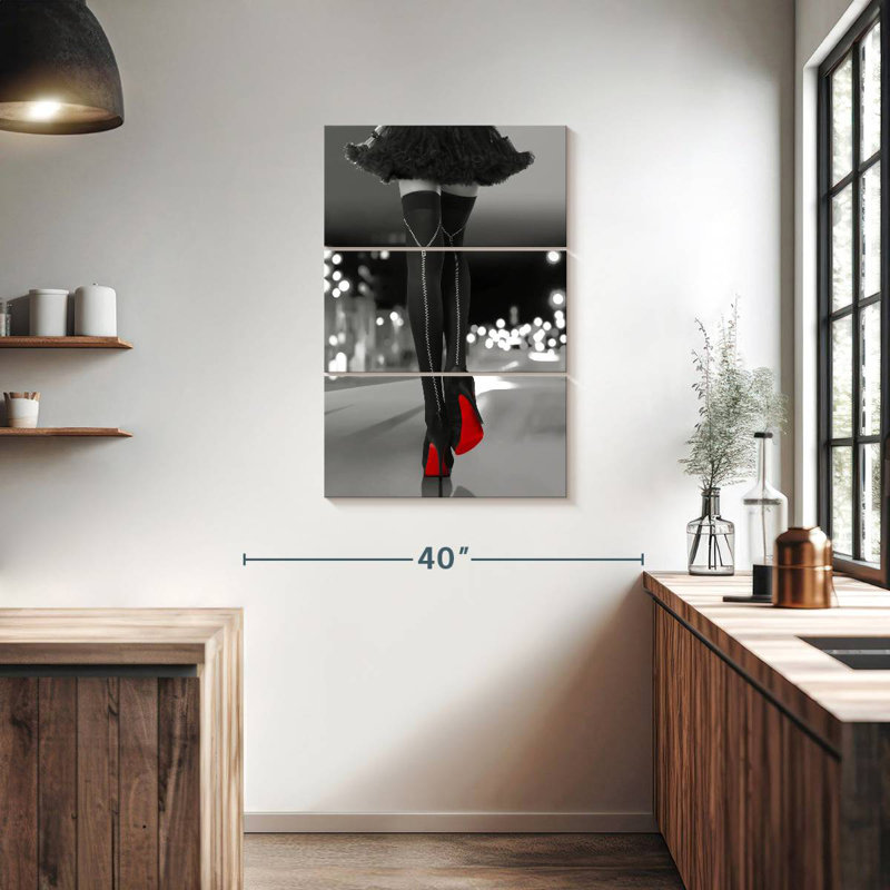 Shuttleworth Night Out I, 38" H x 24" W