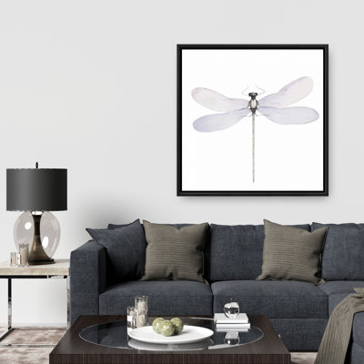 "Libellule délicate" sur toile