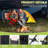 Heated Double Camping Loveseat with Cupholders, Storage, Power Bank, Heavy Duty Outdoor Chair