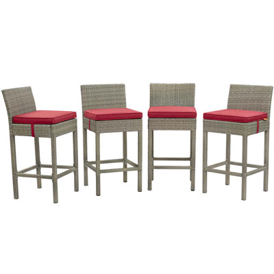 Ensemble de 4 tabourets de bar Conduit