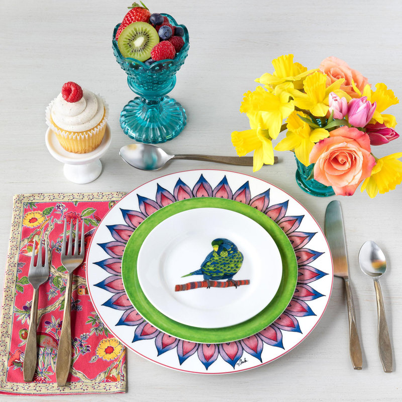 Calypso Porcelain Salad/Dessert Plate