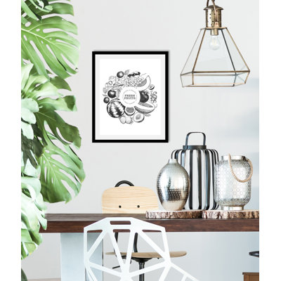 Fresh Fruits - Single Picture Frame Print
