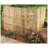 Natural Reed Rolled Fence Panel-100965561