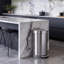 Simplehuman 45L Semi-Round Step Can with Liner Pocket, Brushed Stainless Steel-1991476047