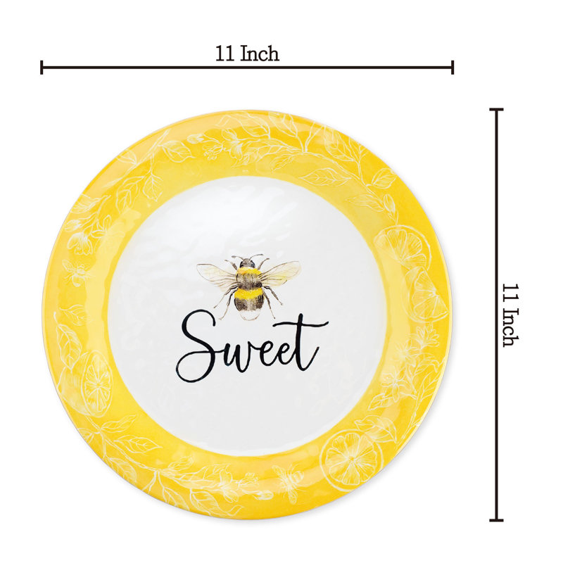 Sweet Bee 11" Plate S6