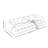 Cream Style Technology Cloth Small Sofa