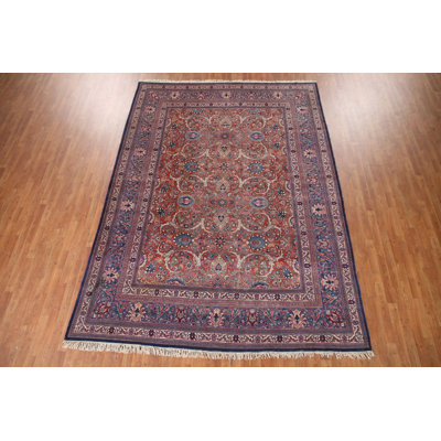 Pre-1900 Vegetable Dye Traditional Area Rug 9x12