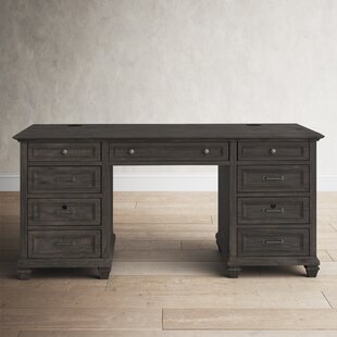 Devon Double Pedestal Desk, Newport Cottages